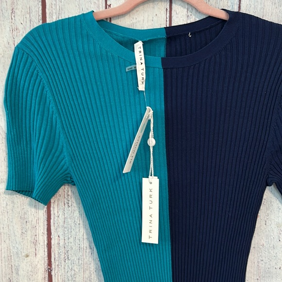 NWT Trina Turk VIVIKA 1 CREWNECK SWEATER - Picture 7 of 12